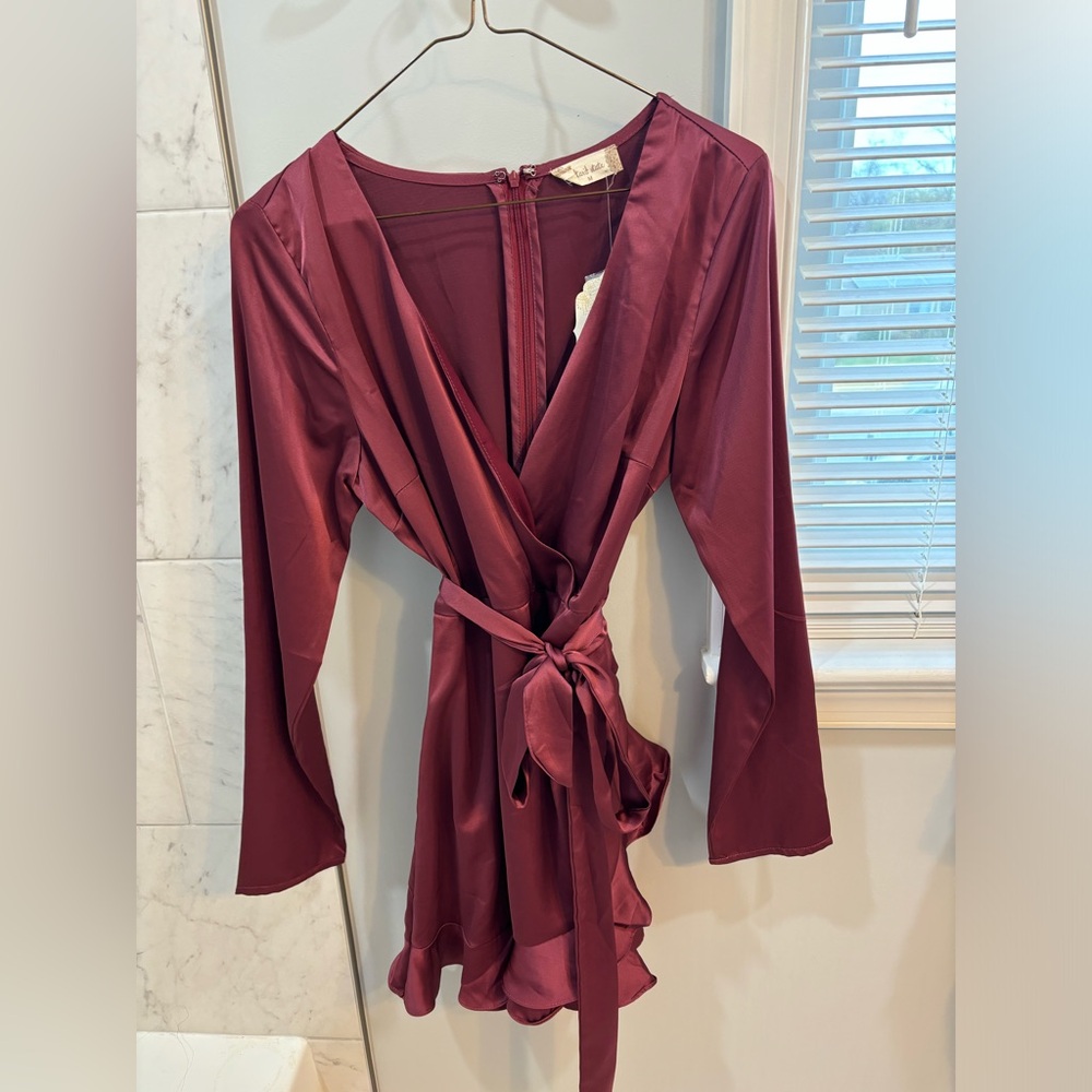 Satin dress